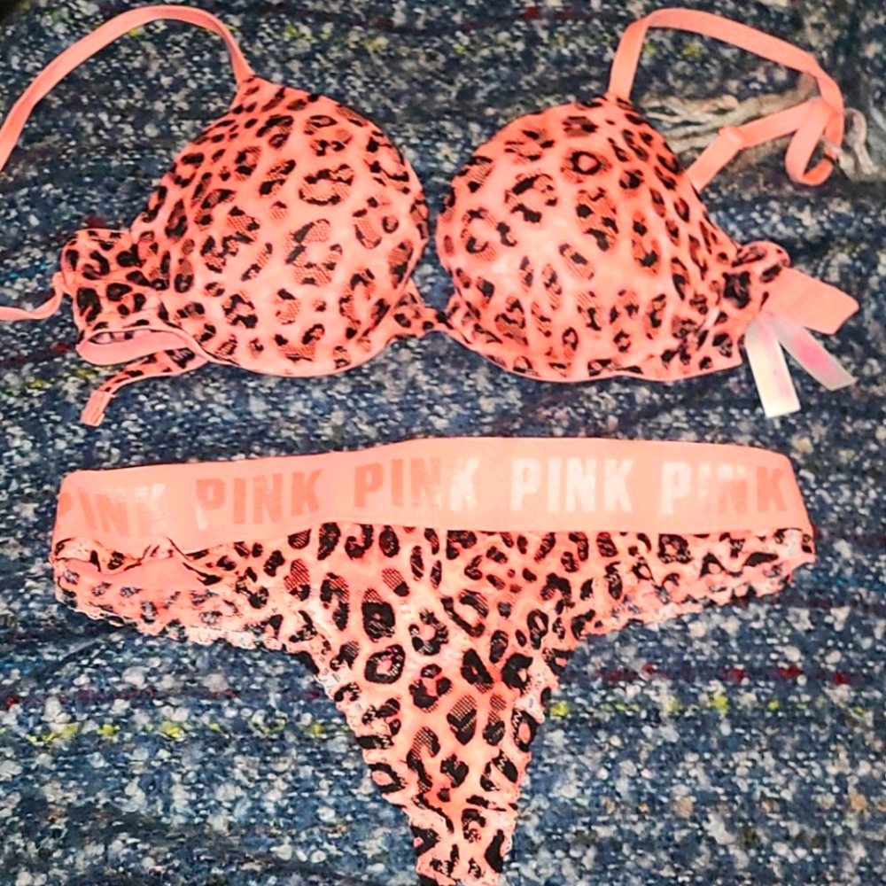 Victoria secret PINK bra and panties set